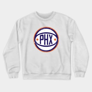 Phoenix Retro Ball - White Crewneck Sweatshirt